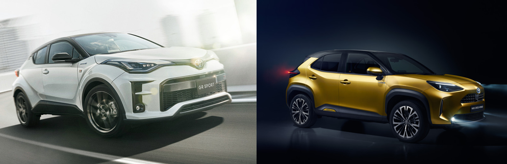 ヤリスクロスとC-HRの違い