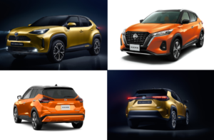 ヤリスクロスとキックスの比較と違い！どっちをあなたは選ぶ？